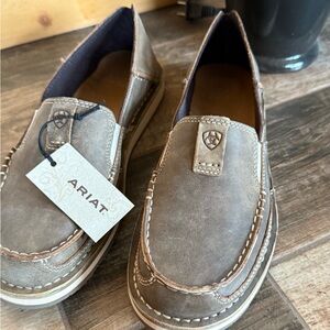 Ariat Tan Loafers Slip-On Comfort